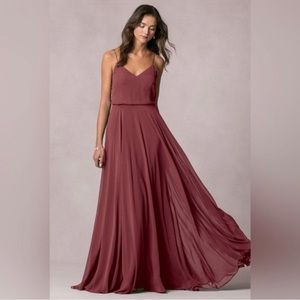 Jenny Yoo Cinnamon Rose Inesse Dress sz 8